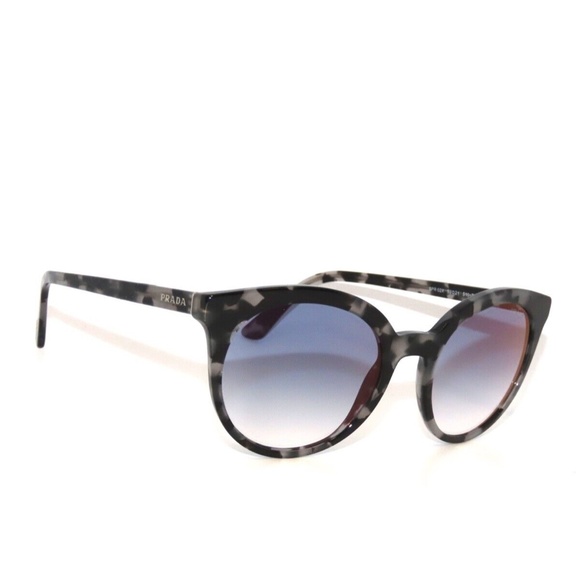 Prada SPR02X 02 510-725 Gray Havana Blue Gradient Mirror Red Sunglasses 02XS main image 5